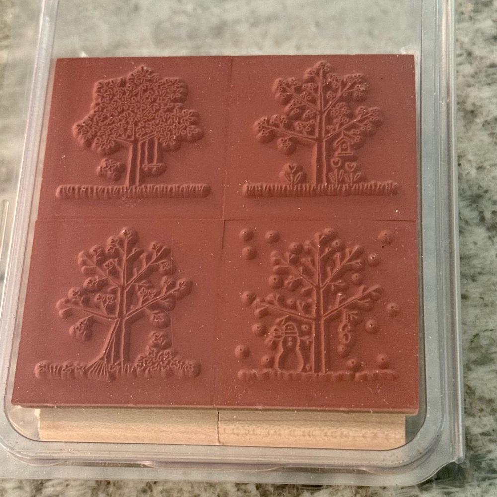 Stampin' Up! A Tree For All Seasons New set - Picture 2 of 2